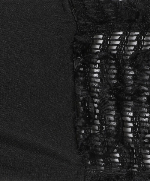 LEPSIM（レプシィム）の「ニュアンス柄レーシーキャミ　572901（キャミソール・レディース・ブラック/チャコールグレー/オフホワイト/ライトベージュ・FREE）」の11枚目の写真