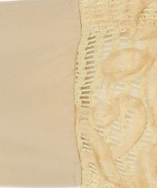 LEPSIM（レプシィム）の「ニュアンス柄レーシーキャミ　572901（キャミソール・レディース・ブラック/チャコールグレー/オフホワイト/ライトベージュ・FREE）」の13枚目の写真