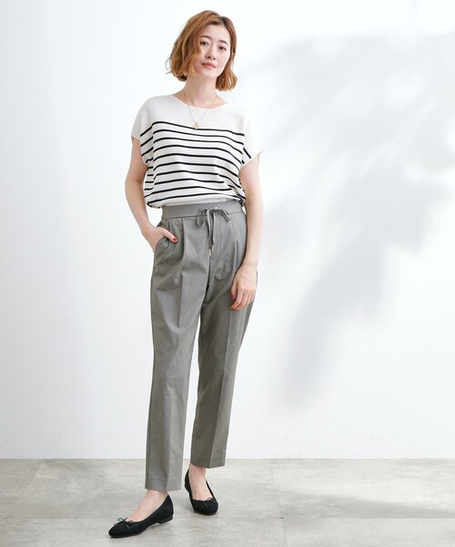 grove（グローブ）の「◆キレイも動きやすさも　美脚見えハイパーストレッチパンツ（その他パンツ・レディース・ブラック/ダークグレー/ベージュ・02/03/01/04/05）」の19枚目の写真