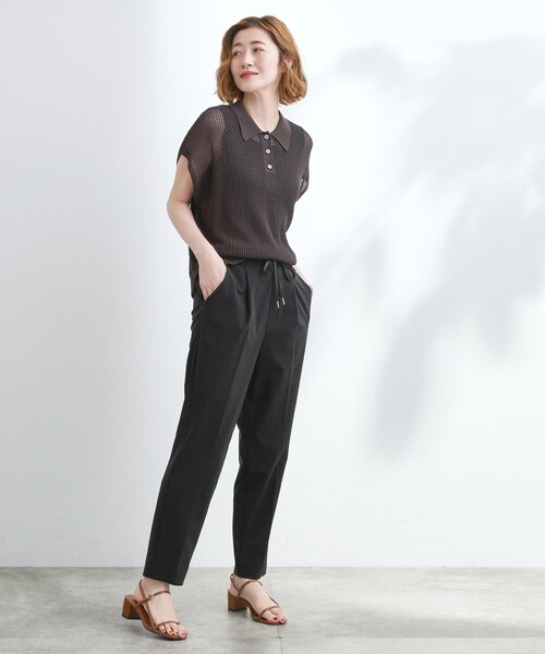 grove（グローブ）の「◆キレイも動きやすさも　美脚見えハイパーストレッチパンツ（その他パンツ・レディース・ブラック/ダークグレー/ベージュ・02/03/01/04/05）」の8枚目の写真