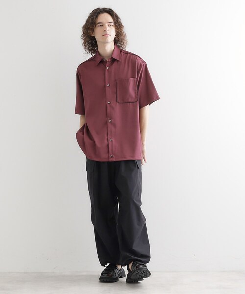 tk.TAKEO KIKUCHI(ティーケータケオキクチ)の「スピンドルシャツ(シャツ/ブラウス・メンズ・ホワイト/ボルドー/チャコールグレー・02/03/04)」の13枚目の写真