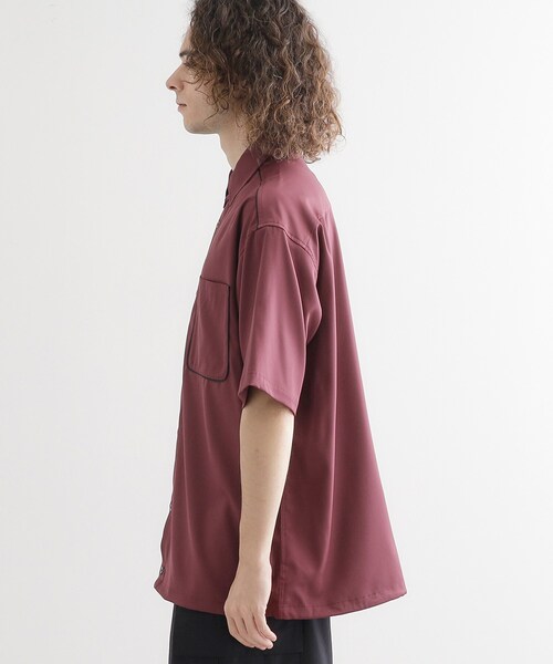 tk.TAKEO KIKUCHI(ティーケータケオキクチ)の「スピンドルシャツ(シャツ/ブラウス・メンズ・ホワイト/ボルドー/チャコールグレー・02/03/04)」の17枚目の写真