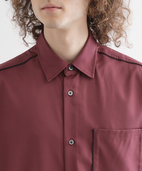 tk.TAKEO KIKUCHI(ティーケータケオキクチ)の「スピンドルシャツ(シャツ/ブラウス・メンズ・ホワイト/ボルドー/チャコールグレー・02/03/04)」の22枚目の写真