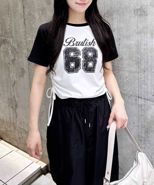 charbon シャルボン　NUMBERING 3/4 ラグランTシャツ 七分袖Tシャツ ラグラン Tシャツ (5.6oz) - 無地市場 - 無地T
