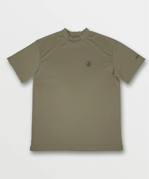 VOLCOM({R)́yVOLCOM/{Rz Circle Stone Mock Neck Short Sleeve Tee /nClbNbVK[hij(bVK[h)