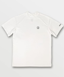 VOLCOM({R)́yVOLCOM/{Rz Circle Stone Mock Neck Short Sleeve Tee /nClbNbVK[hij(bVK[h)