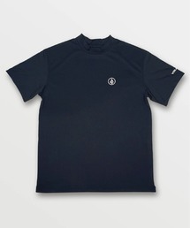 VOLCOM({R)́yVOLCOM/{Rz Circle Stone Mock Neck Short Sleeve Tee /nClbNbVK[hij(bVK[h)