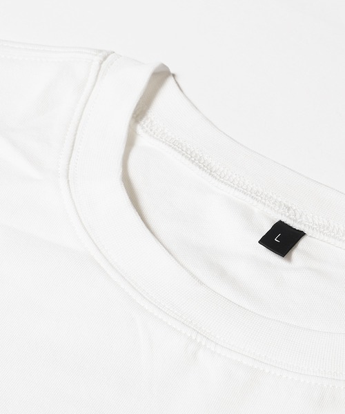 coca（coca）（コカ）の「コットンプレーティングポケットTシャツ 接触冷感/速乾/シワ防止（Tシャツ/カットソー・メンズ・ライトピンク/ライトブルー/チャコール/ホワイト・XL/M/L）」の21枚目の写真