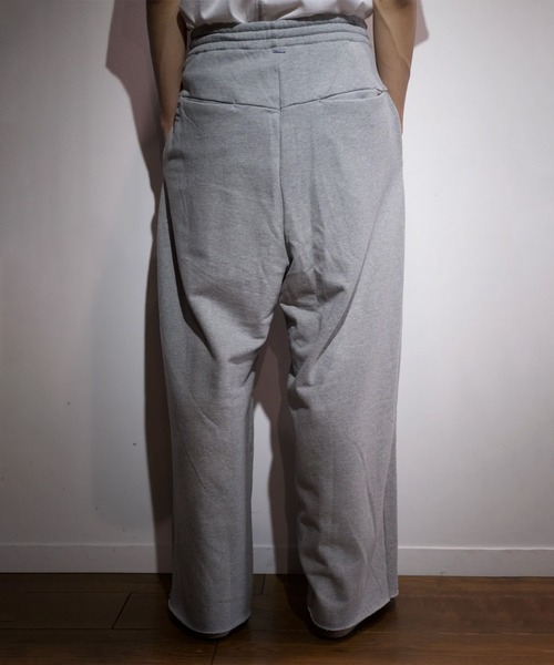 SHINYAKOZUKA(シンヤコヅカ)の「ORDINARY HOME BAGGY ISSUE 7(スウェットパンツ・メンズ・ブラック/グレー・S/M)」の11枚目の写真