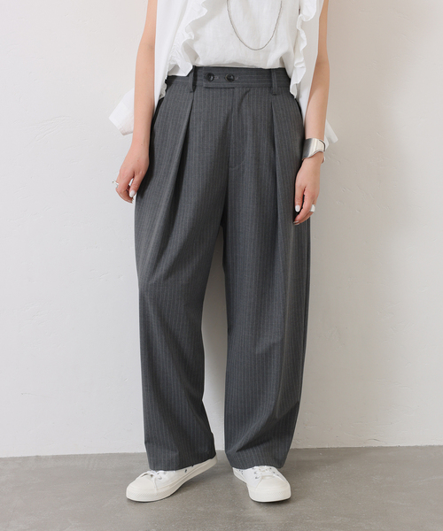 TRストレッチ 1タックパンツ（スラックス）｜JOURNAL STANDARD