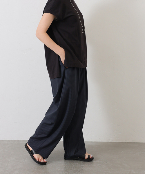 TRストレッチ 1タックパンツ（スラックス）｜JOURNAL STANDARD LUXE