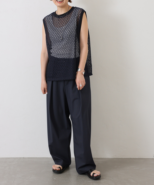 TRストレッチ 1タックパンツ（スラックス）｜JOURNAL STANDARD LUXE