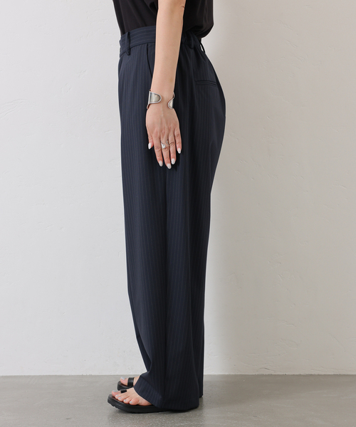 TRストレッチ 1タックパンツ（スラックス）｜JOURNAL STANDARD LUXE