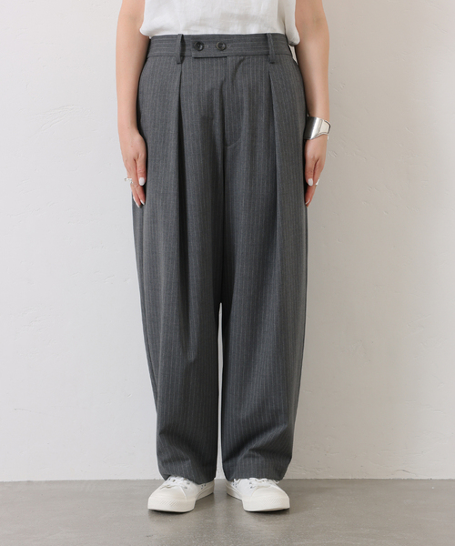 TRストレッチ 1タックパンツ（スラックス）｜JOURNAL STANDARD LUXE