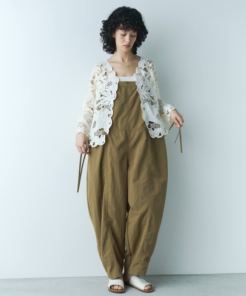サロペット・オーバーオール・オールインワン louren drape wide all in one drape wide all in one – louren store