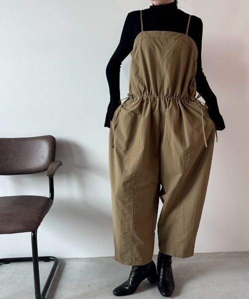 バレルシルエットオールインワン（サロペット/オーバーオール）｜Libra