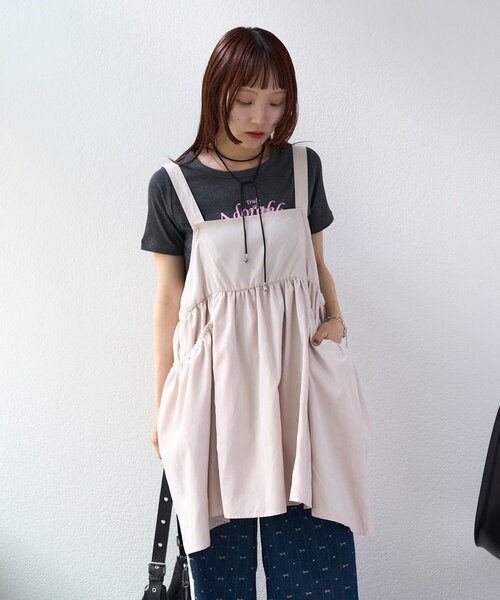 w closet(ダブルクローゼット)の「【25AW】リボン2WAYピーチワンピ(シャツ/ブラウス・レディース・ブラック/アイボリー/オフホワイト/ブルー・FREE)」の18枚目の写真