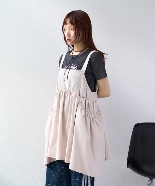 w closet(ダブルクローゼット)の「【25AW】リボン2WAYピーチワンピ(シャツ/ブラウス・レディース・ブラック/アイボリー/オフホワイト/ブルー・FREE)」の20枚目の写真