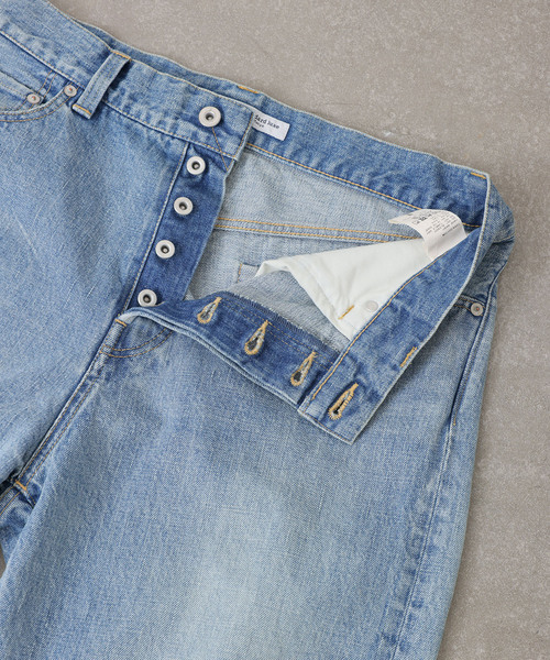 JOURNAL STANDARD LUXE(ジャーナルスタンダード ラックス)の「13.5OZデニム フレアー5PK(デニムパンツ・レディース・サックスブルー・LARGE/MEDIUM/SMALL)」の2枚目の写真