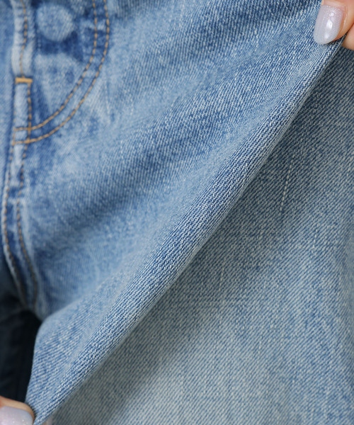 JOURNAL STANDARD LUXE(ジャーナルスタンダード ラックス)の「13.5OZデニム フレアー5PK(デニムパンツ・レディース・サックスブルー・LARGE/MEDIUM/SMALL)」の3枚目の写真