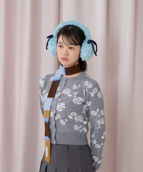 kaorinomori（カオリノモリ）の「kaorinomori エリーイヤマフ / カオリノモリ（イヤーマフ・レディース・ピンク/ホワイト/ライトブルー・FREE）」の12枚目の写真