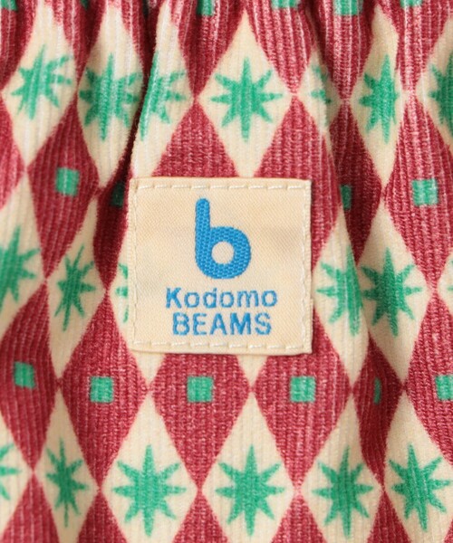 こども ビームス（コドモビームス）の「ベビー 総柄 ブルマ 2025FW（70～110cm）（その他パンツ・キッズ・ブルー/ワイン・90t/70/80）」の10枚目の写真