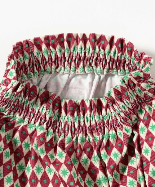 こども ビームス（コドモビームス）の「ベビー 総柄 ブルマ 2025FW（70～110cm）（その他パンツ・キッズ・ブルー/ワイン・90t/70/80）」の18枚目の写真