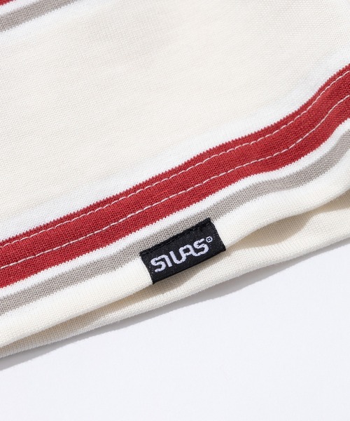 SILAS(サイラス)の「STRIPE L/S TEE(Tシャツ/カットソー・メンズ・ベージュ/オフホワイト・XL/L/M)」の8枚目の写真