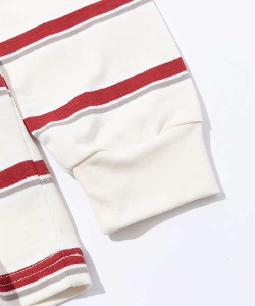 SILAS(サイラス)の「STRIPE L/S TEE(Tシャツ/カットソー・メンズ・ベージュ/オフホワイト・XL/L/M)」の9枚目の写真