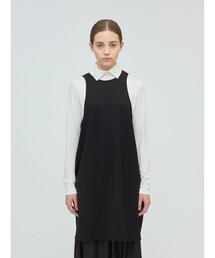 mizuiro ind クルーネックチュニックワンピース