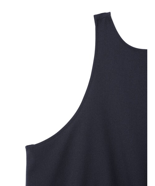 mizuiroind（ミズイロインド）の「mizuiro ind クルーネックチュニックワンピース（ワンピース・レディース・グレー/ブラック/ネイビー/ライトグレー・FREE）」の7枚目の写真