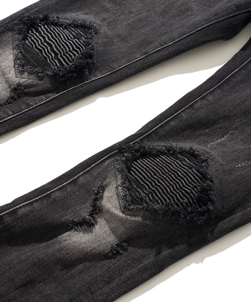 mnml(ミニマル)の「【mnml/ミニマル】STRETCH DENIM 20ML-SP661D(デニムパンツ・メンズ・ブラック/ブルー・SMALL/X-LARGE/LARGE/MEDIUM)」の9枚目の写真