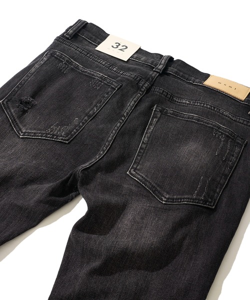 mnml(ミニマル)の「【mnml/ミニマル】STRETCH DENIM 20ML-SP661D(デニムパンツ・メンズ・ブラック/ブルー・SMALL/X-LARGE/LARGE/MEDIUM)」の8枚目の写真