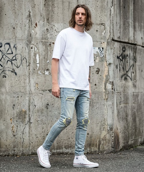 mnml(ミニマル)の「【mnml/ミニマル】STRETCH DENIM 20ML-SP661D(デニムパンツ・メンズ・ブラック/ブルー・SMALL/X-LARGE/LARGE/MEDIUM)」の12枚目の写真