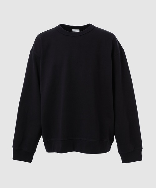 DREESS VAN NOTEN スリーブ ファー スウェット ブラック HAX 2611 M.K.SWEATER（スウェット）｜DRIES VAN NOTEN（ドリスヴァン