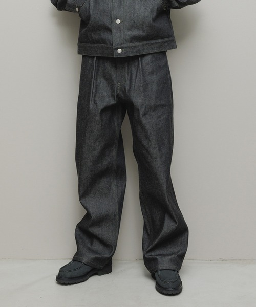 BAL（バル）の「12OZ STRAIGHT LEG 5P JEAN（デニムパンツ・メンズ・インディゴブルー/ブラック・4/3/2/1）」の7枚目の写真