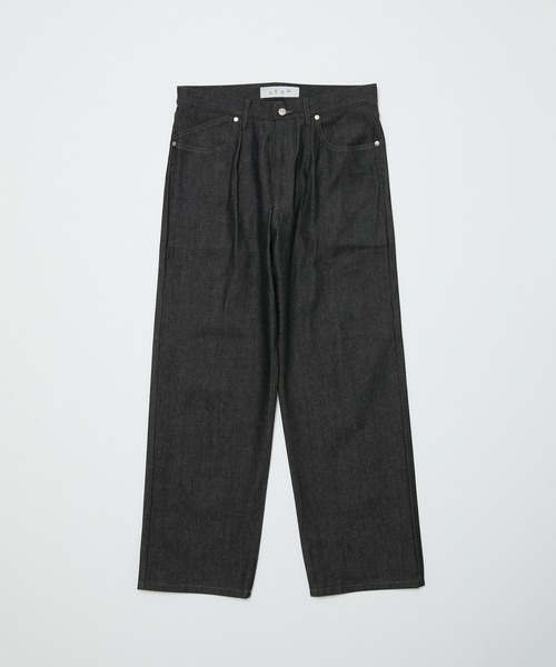 BAL（バル）の「12OZ STRAIGHT LEG 5P JEAN（デニムパンツ・メンズ・インディゴブルー/ブラック・4/3/2/1）」の9枚目の写真