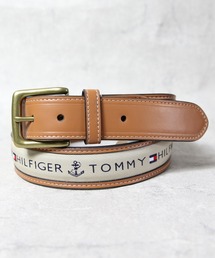 TOMMY HILFIGER | TOMMY HILFIGER レザーロゴ入りベルト(ベルト)