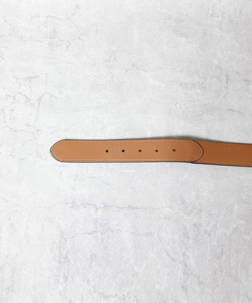 TOMMY HILFIGER(トミーヒルフィガー)の「TOMMY HILFIGER レザーロゴ入りベルト(ベルト・メンズ・ブラック/ナチュラル/カーキ/ネイビー・32/34/36/38/40)」の9枚目の写真