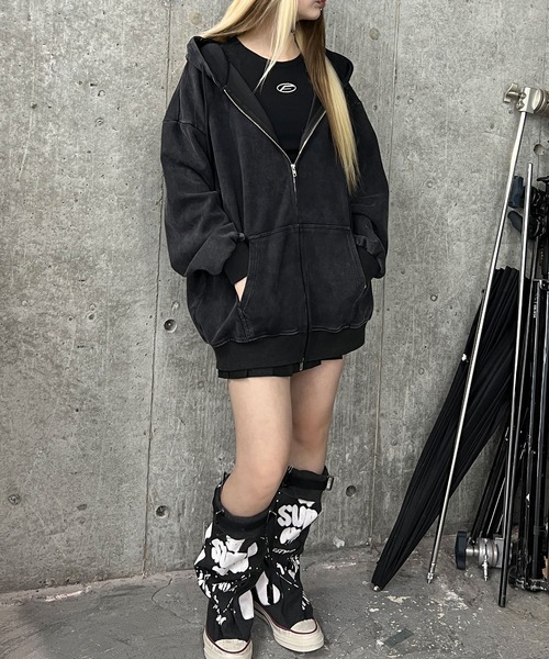 セール】エイジドラージジップパーカー（パーカー）｜Figments