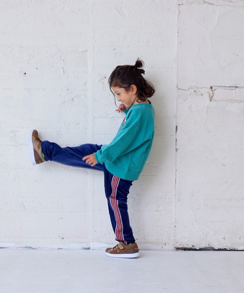 MARKEY'S（マーキーズ）の「ベロアトラックパンツ（スウェットパンツ・キッズ・ブラック/ライトブルー/グレー/ワインレッド/グリーン/ブラウン/ネイビー/マスタード・120/110/100/90/150/140/130）」の22枚目の写真