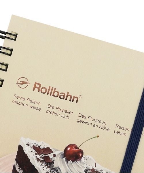 Rollbahn（ロルバーン）の「アメリカンスイーツ ロルバーン ポケット付メモ M（手帳/メモ帳・レディース・ダークグリーン/クリーム/ブルー/ダークブルー/オレンジ/ブラウン・FREE）」の10枚目の写真