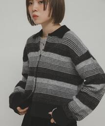 KBF | グラデーションボーダーカーディガン(カーディガン/ボレロ)