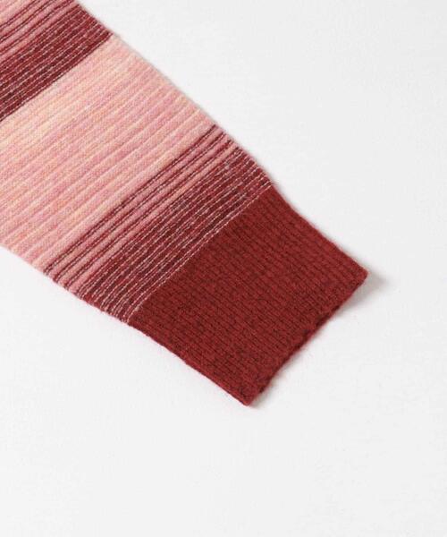 KBF（ケイビーエフ）の「グラデーションボーダーカーディガン（カーディガン/ボレロ・レディース・レッド系その他/ブルー系その他/ブラック系その他・ONE）」の10枚目の写真