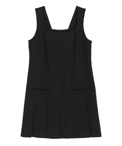 トップス SQUARE NECK LADY LIKE PLEATS TOP SQUARE NECK LADY LIKE PLEATS TOP（その他トップス）｜Ameri