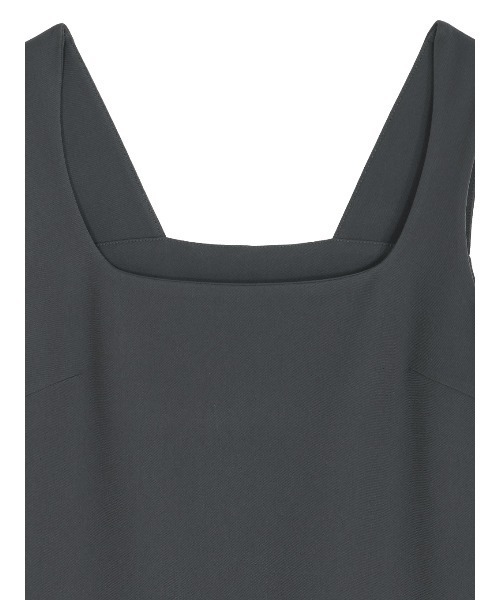 SQUARE NECK LADY LIKE PLEATS TOP（その他トップス）｜Ameri