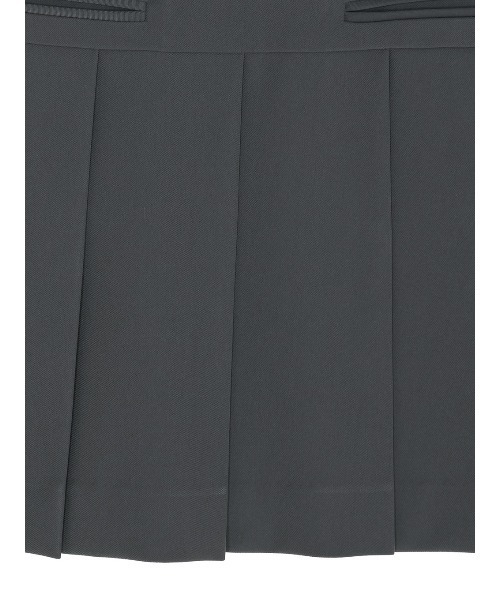 SQUARE NECK LADY LIKE PLEATS TOP（その他トップス）｜Ameri