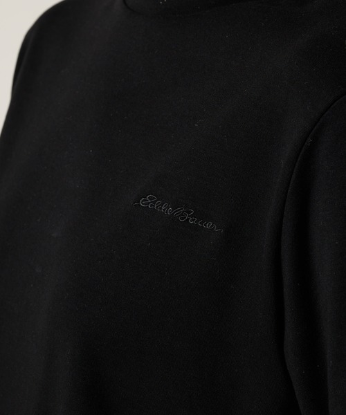 Eddie Bauer(エディーバウアー)の「スムース タートル 長袖 モックネック(Tシャツ/カットソー・レディース・ブラック/ホワイト/カーキブラウン・S/M/L/XL)」の13枚目の写真
