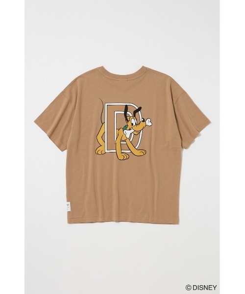Disney SERIES CREATED by MUS(ディズニーシリーズクリエイテッドバイエムユーエス)の「MD ALPHABET Tシャツ(Tシャツ/カットソー・レディース・ホワイト/ピンク/ベージュ/パープル/ブラック/ブルー・FREE)」の4枚目の写真