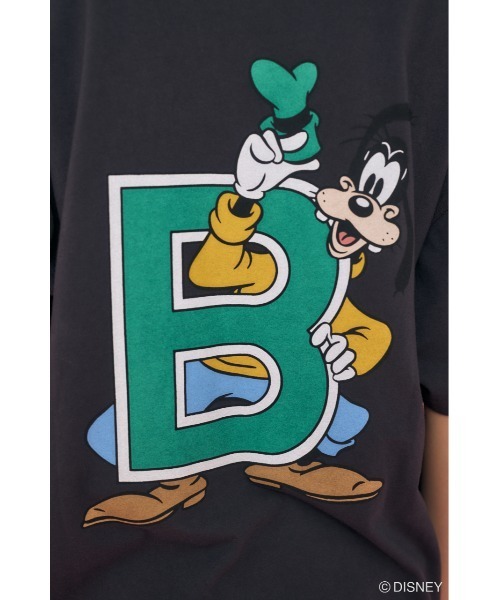 Disney SERIES CREATED by MUS(ディズニーシリーズクリエイテッドバイエムユーエス)の「MD ALPHABET Tシャツ(Tシャツ/カットソー・レディース・ホワイト/ピンク/ベージュ/パープル/ブラック/ブルー・FREE)」の18枚目の写真
